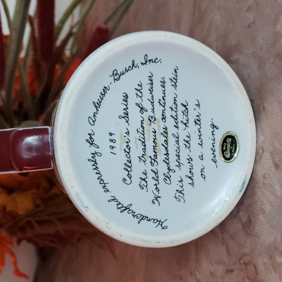 '89 Collectors Series handcrafted Anheuser-Busch Inc Clydesdale Special Addition - Picture 5 of 5